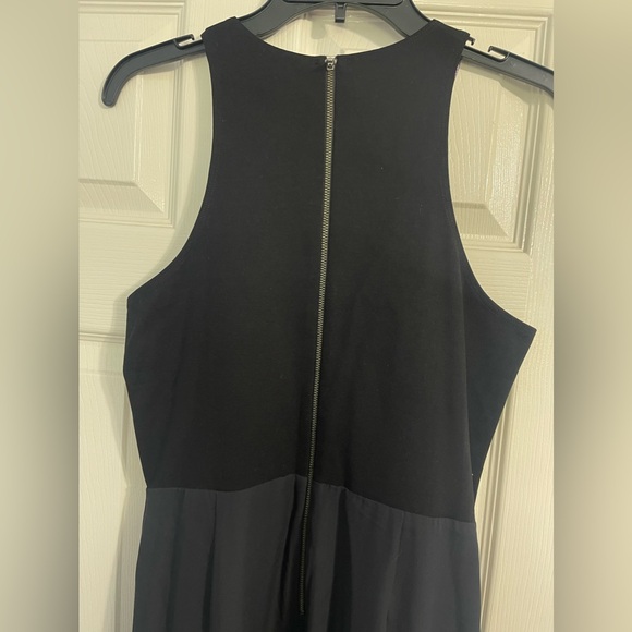 MASON by Michelle Mason Purple Iridescent Lambskin Leather and Silk Gown - Picture 5 of 11